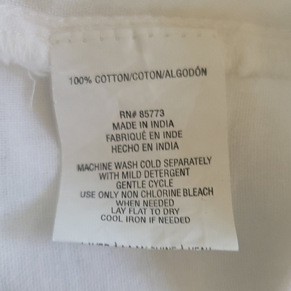 O'Neill White Doreen Top, XL, Peasant, Beach,Boho, Summer, Cottagecore - Picture 9 of 9